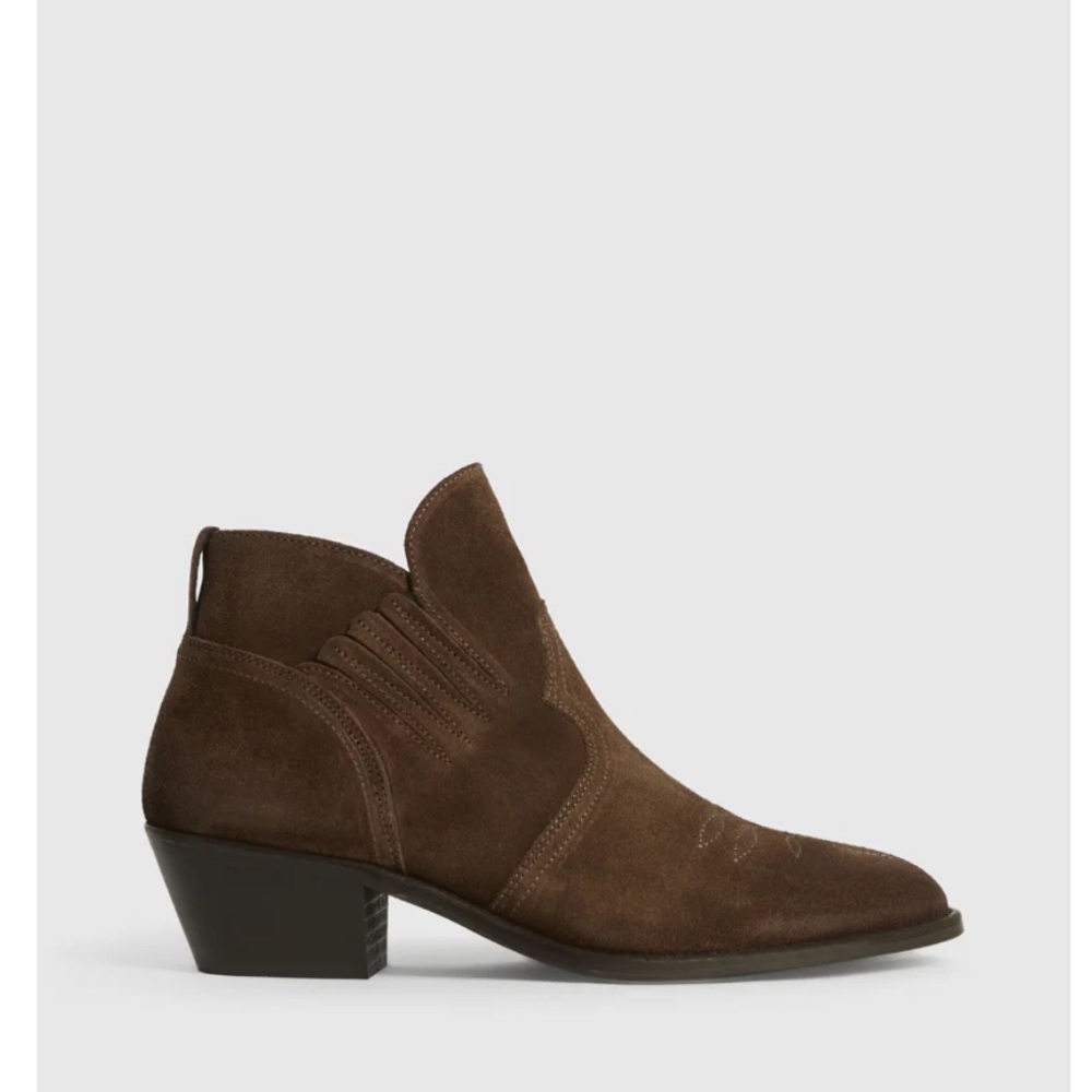 ALLSAINTS Weiz Suede Boots – Size 6 women's